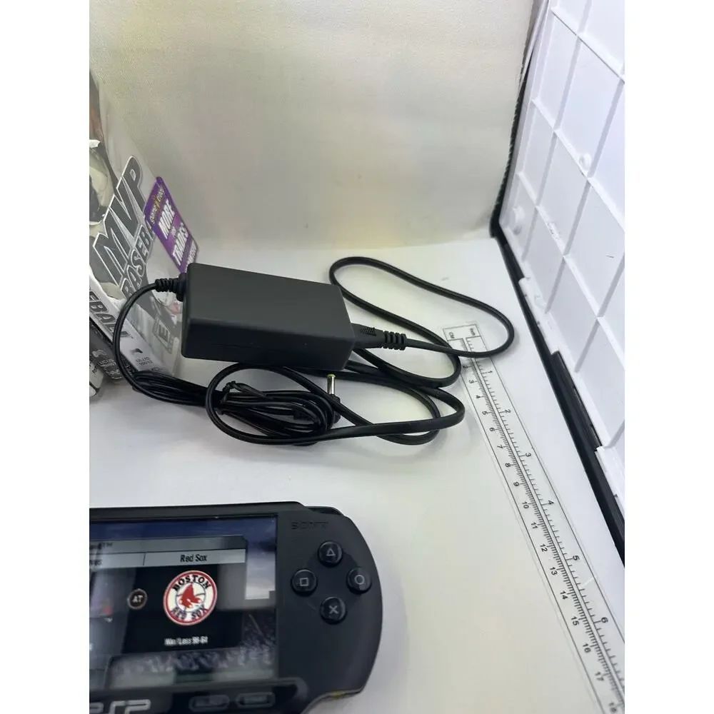 Sony PSP Street E1003 Console Tested Working w/ Charger & 7 Games Rare Gaming